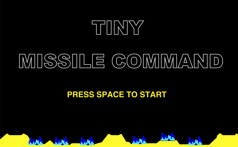タイニーミサイルコマンド / Tiny Missile Command